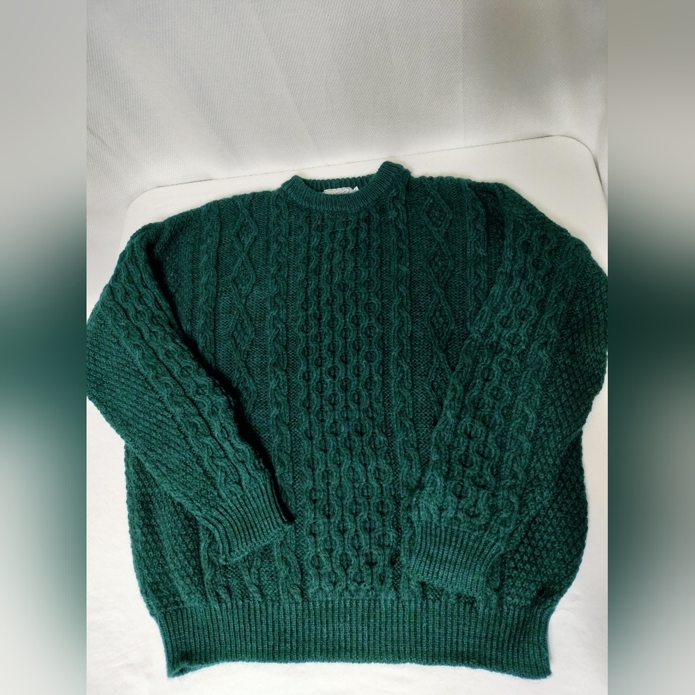 Kerry Traditions 100% Pure New Wool Sweater. Men's XXL